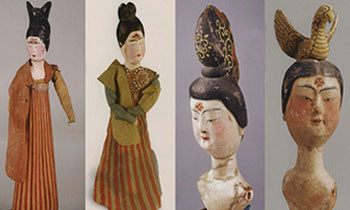 吐魯番阿斯塔那古墓仕女俑鑒賞