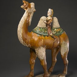 絲綢之路上的騎駝俑